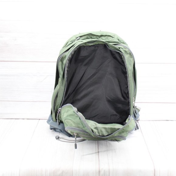 LL Bean Unisex Adult Hunter Green 42L Capacity Hiking College School Backpack - Picture 6 of 10